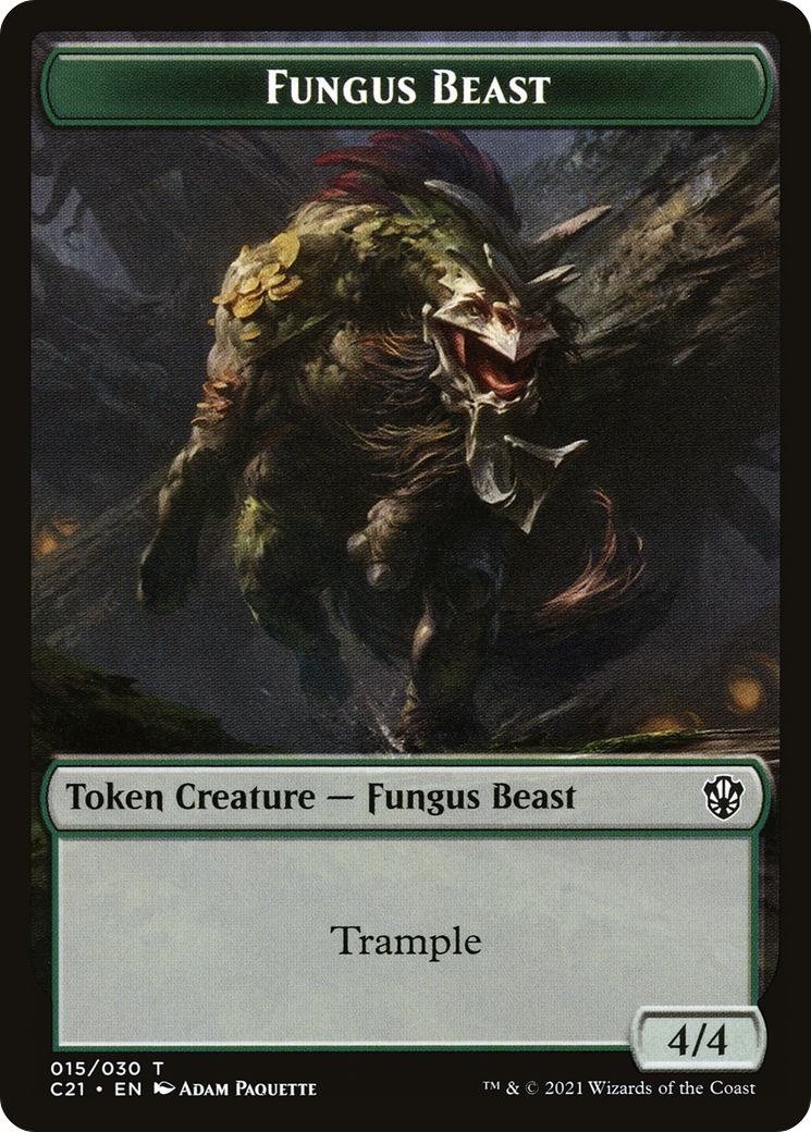 Fungus Beast (TC21-015) [Tokens] Commander 2021 Tokens MTG Single Wizards of the Coast