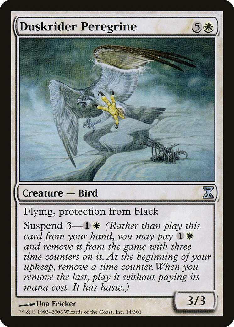 Duskrider Peregrine (TSP-014) [Time Spiral] Foil MTG Single Wizards of the Coast