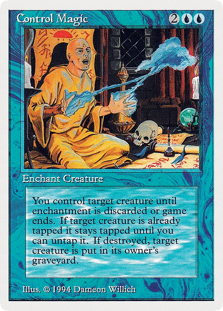 Control Magic (SUM-052) [Misc] Summer Magic / Edgar MTG Single Wizards of the Coast