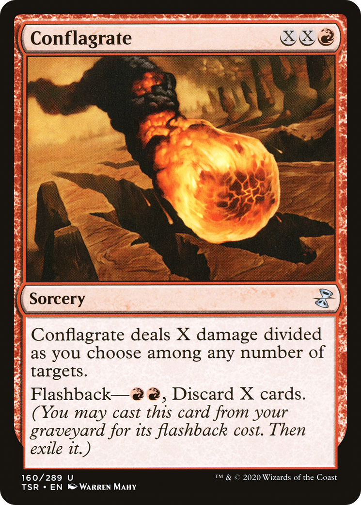 Conflagrate (TSR-160) [Time Spiral Remastered] MTG Single Wizards of the Coast
