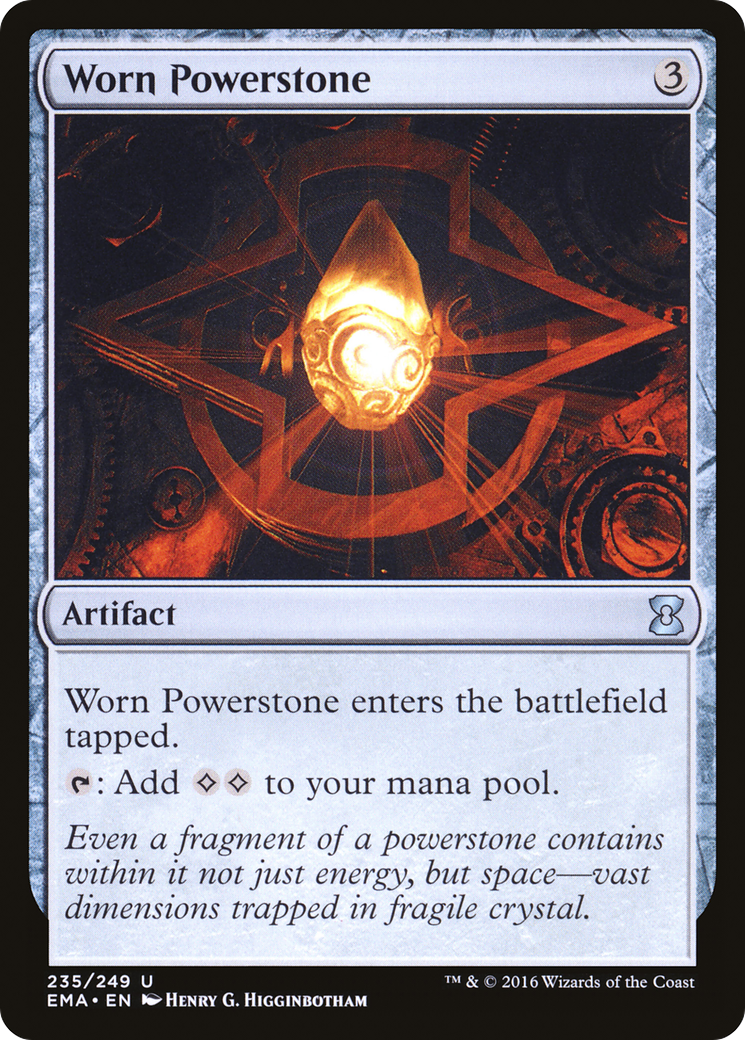 Worn Powerstone (EMA-235) [Eternal Masters] MTG Single Wizards of the Coast