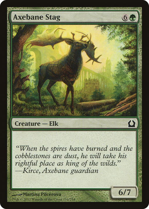 Axebane Stag (RTR-116) [Return to Ravnica] MTG Single Wizards of the Coast