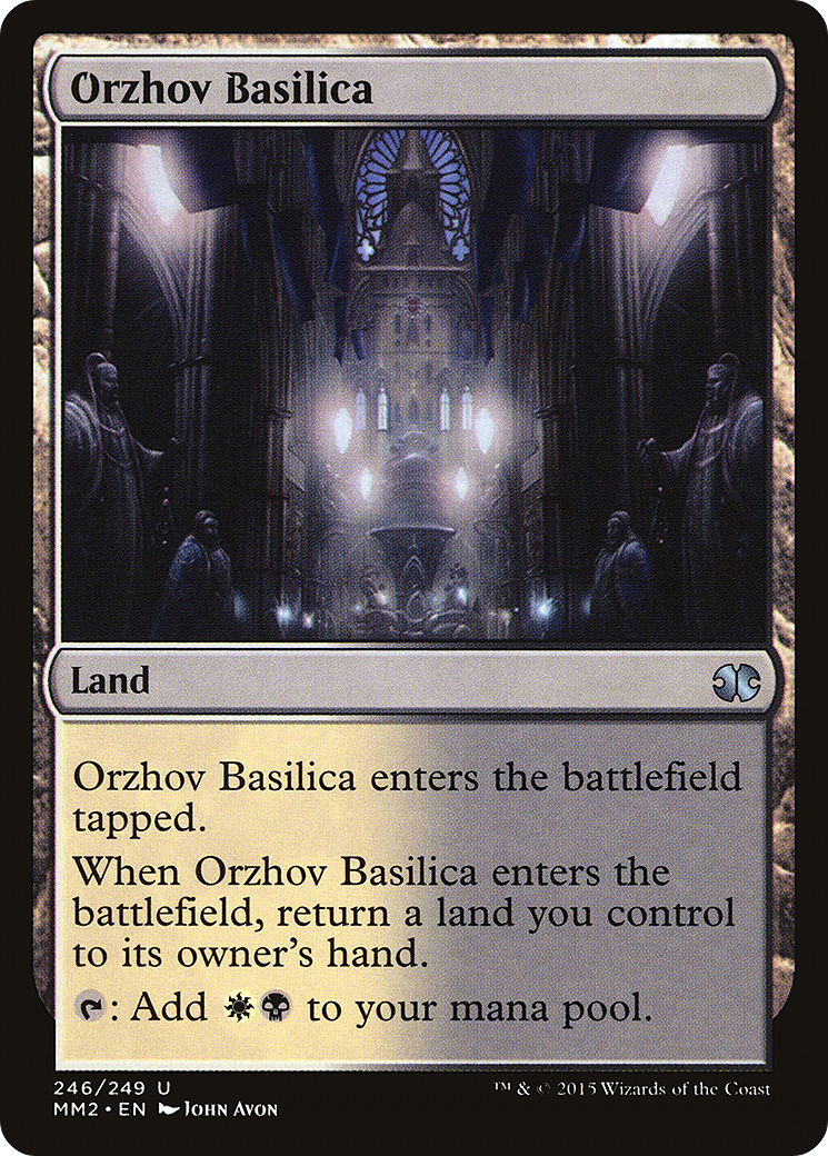 Orzhov Basilica (MM2-246) [Modern Masters 2015] MTG Single Modern Masters 2015