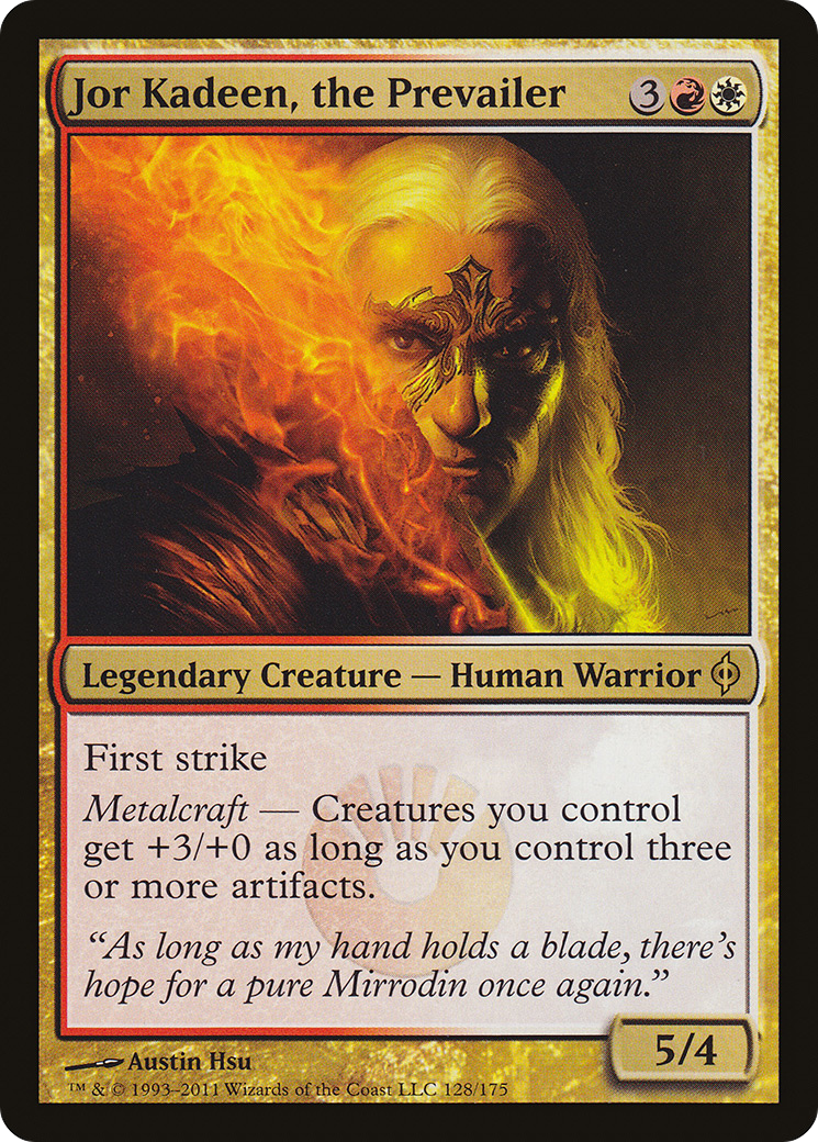 Jor Kadeen, the Prevailer (NPH-128) [New Phyrexia] Foil MTG Single Wizards of the Coast