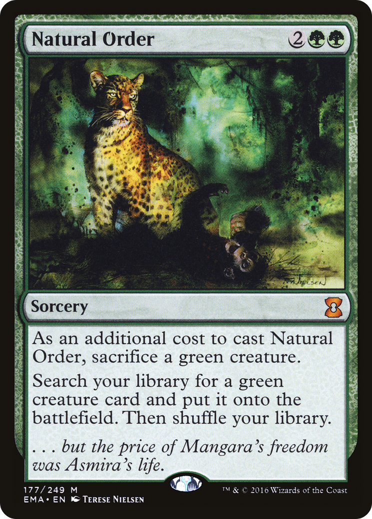 Natural Order (EMA-177) [Eternal Masters] MTG Single Wizards of the Coast