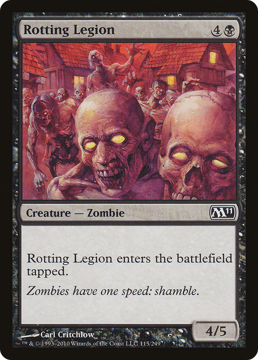 Rotting Legion (M11-115) [Magic 2011] MTG Single Wizards of the Coast