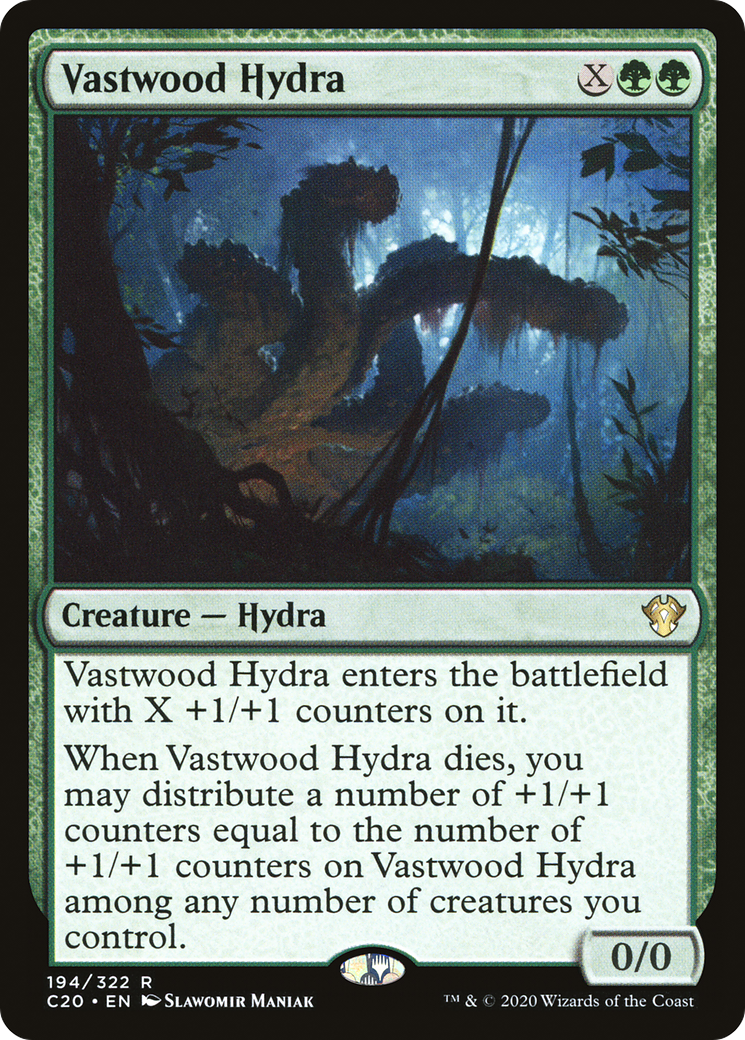 Vastwood Hydra (C20-194) [Commander 2020] MTG Single Wizards of the Coast
