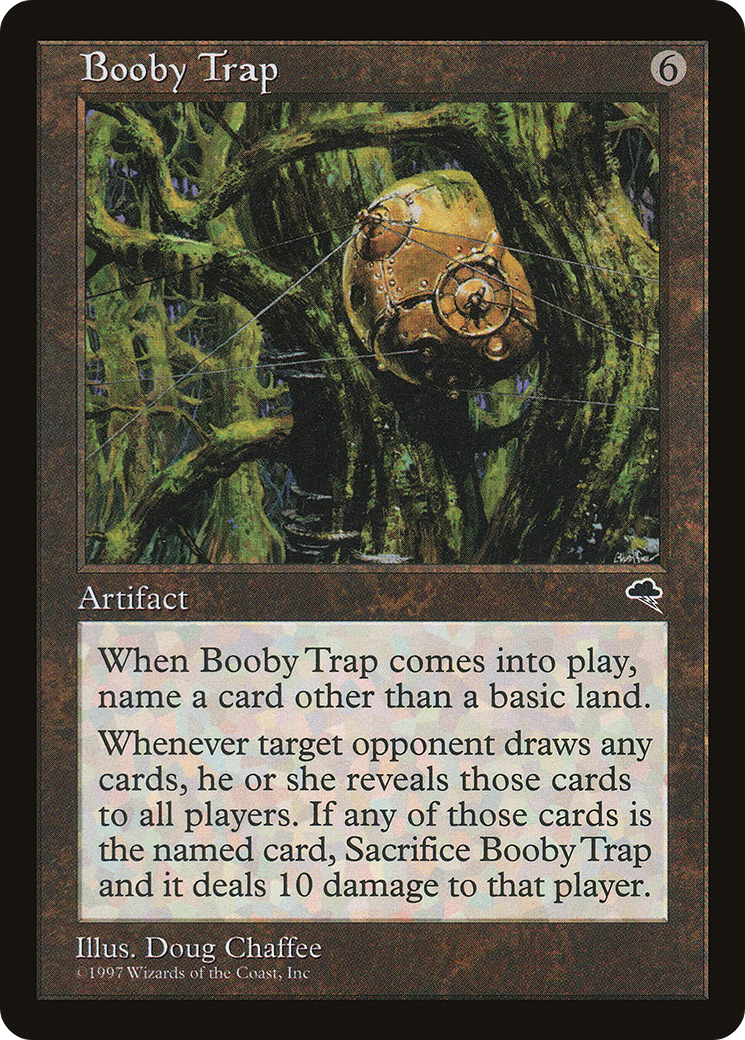 Booby Trap (TMP-277) [Tempest] MTG Single Wizards of the Coast