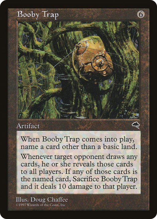 Booby Trap (TMP-277) [Tempest] MTG Single Wizards of the Coast