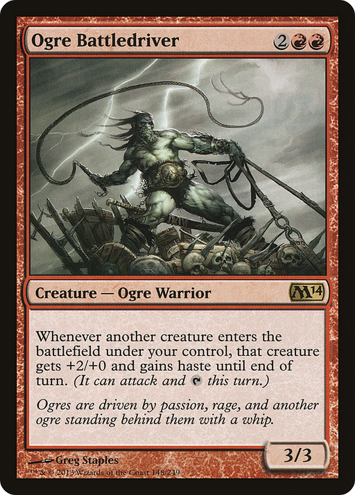 Ogre Battledriver (M14-148) [Magic 2014] MTG Single Wizards of the Coast