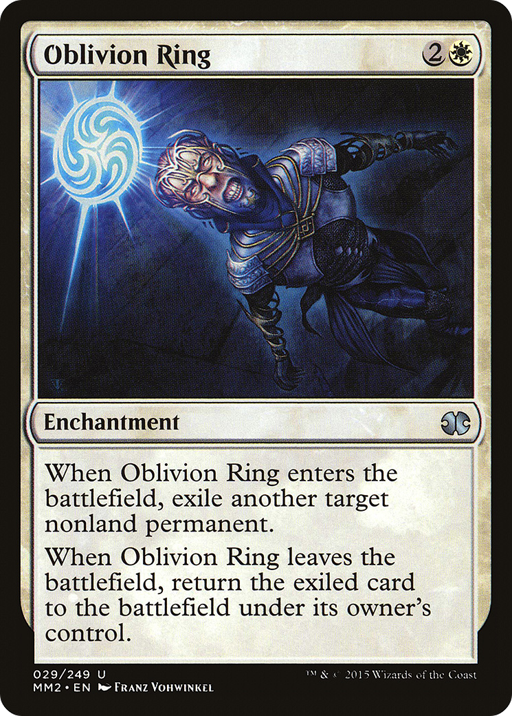 Oblivion Ring (MM2-029) [Modern Masters 2015] Foil MTG Single Modern Masters 2015