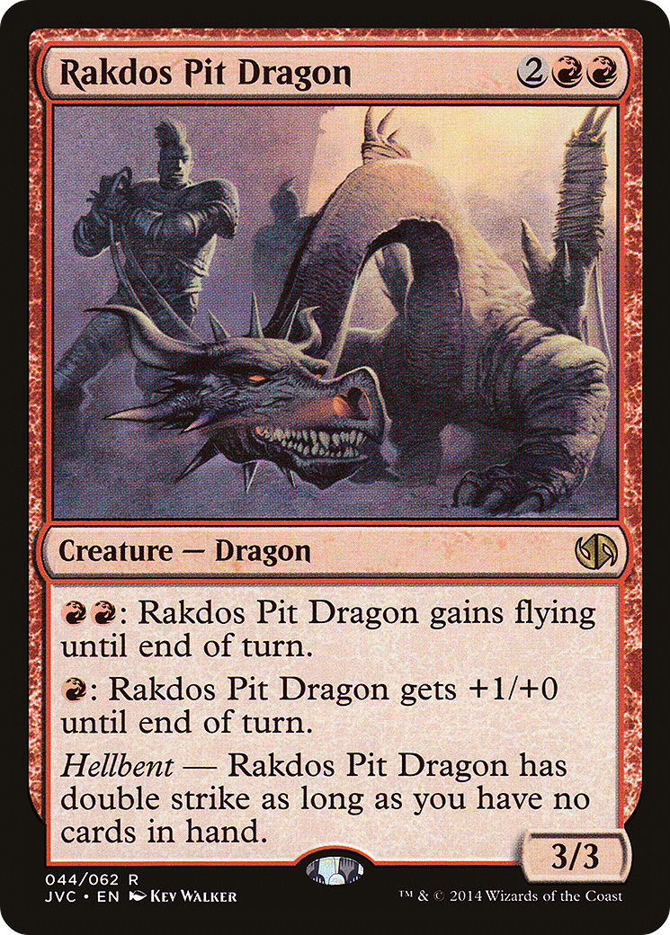 Rakdos Pit Dragon (DD3-044) [Misc] Duel Decks Anthology: Jace vs. Chandra MTG Single Wizards of the Coast