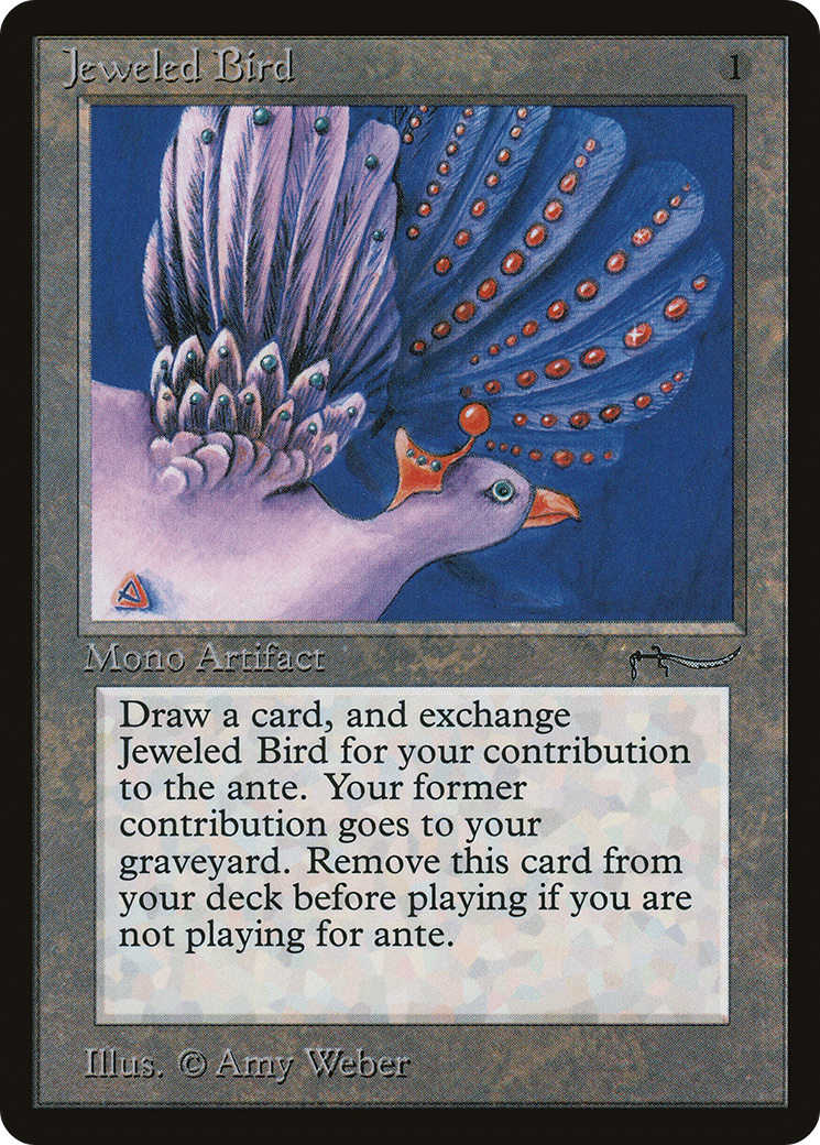 Jeweled Bird (ARN-066) [Oldschool] Arabian Nights MTG Single Wizards of the Coast
