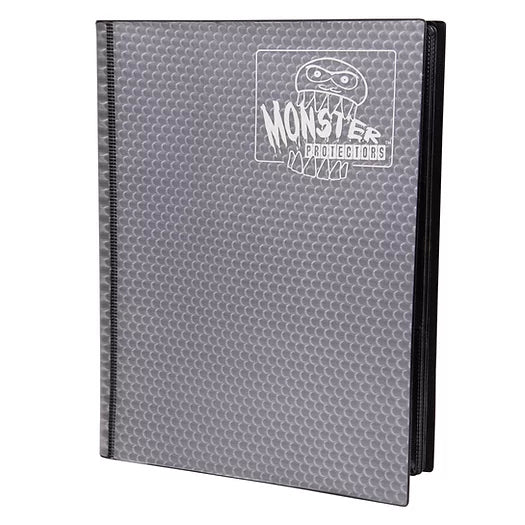 Monster Protectors:  Holofoil 9-Pocket Binder Grey