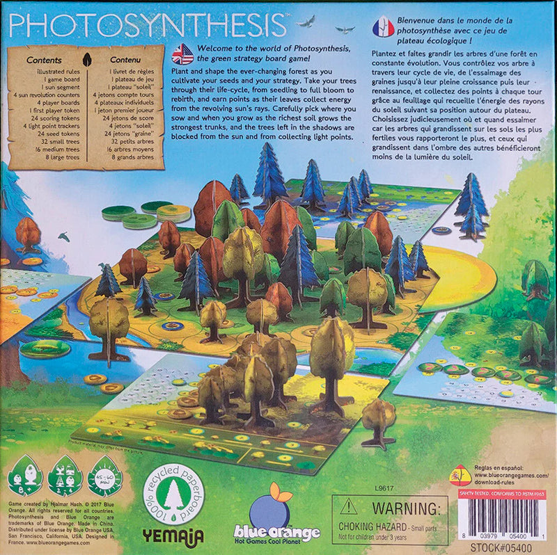 Photosynthesis Board Games Blue Orange Games   