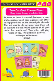Taco Cat Goat Cheese Pizza Board Games Blue Orange Games