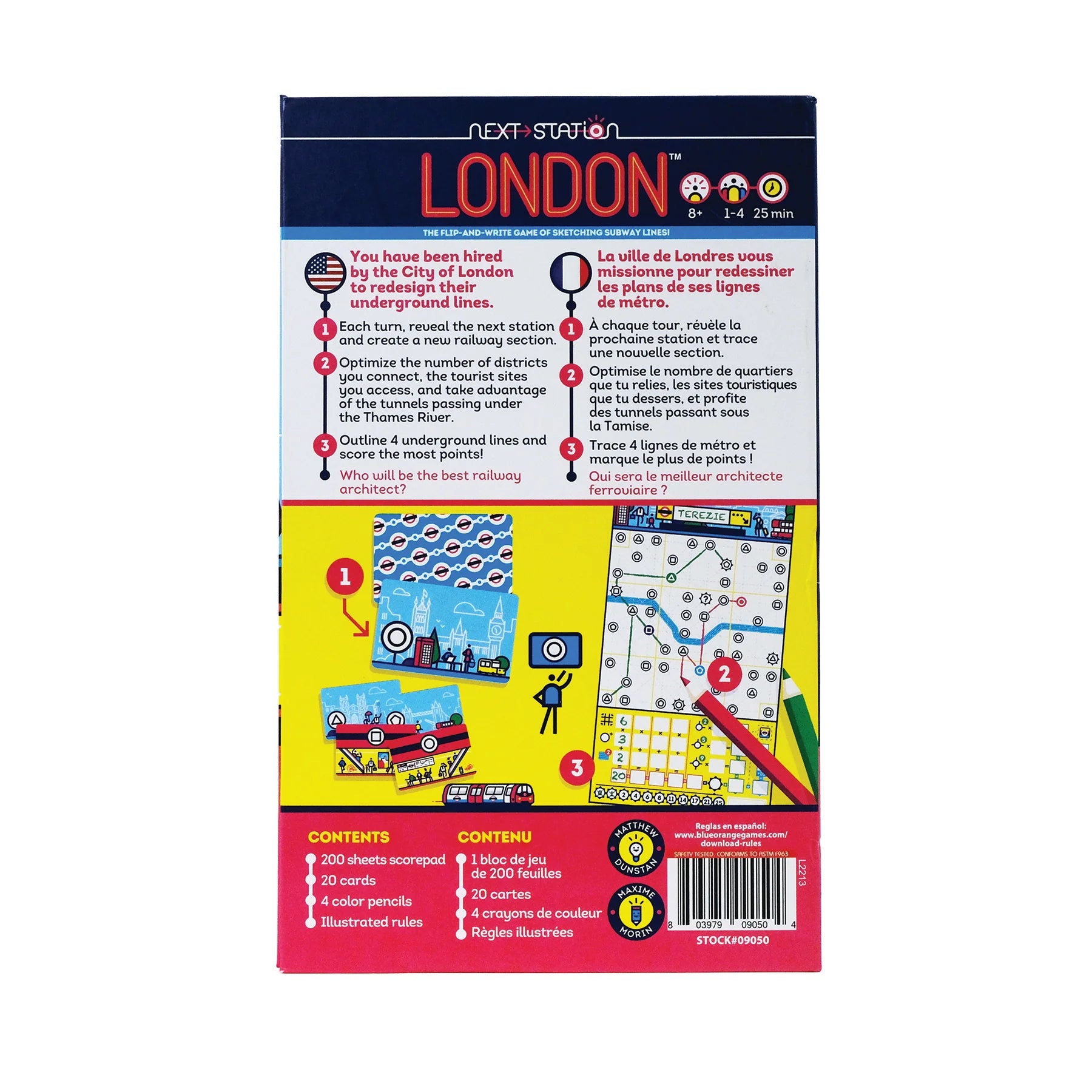 Next Station: London Board Games Blue Orange Games   