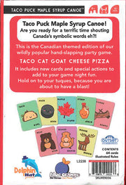 Taco Puck Maple Syrup Canoe Board Games Blue Orange Games
