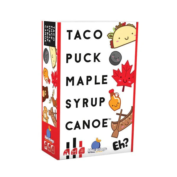 Taco Puck Maple Syrup Canoe Board Games Blue Orange Games   