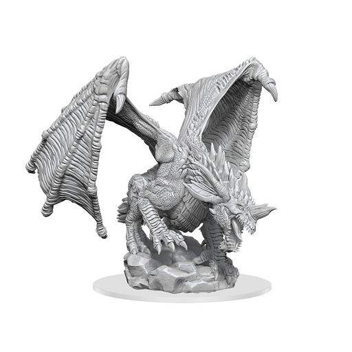 D&D Nolzur's Marvelous Miniatures: W15 Young Blue Dragon RPG Miniatures WizKids