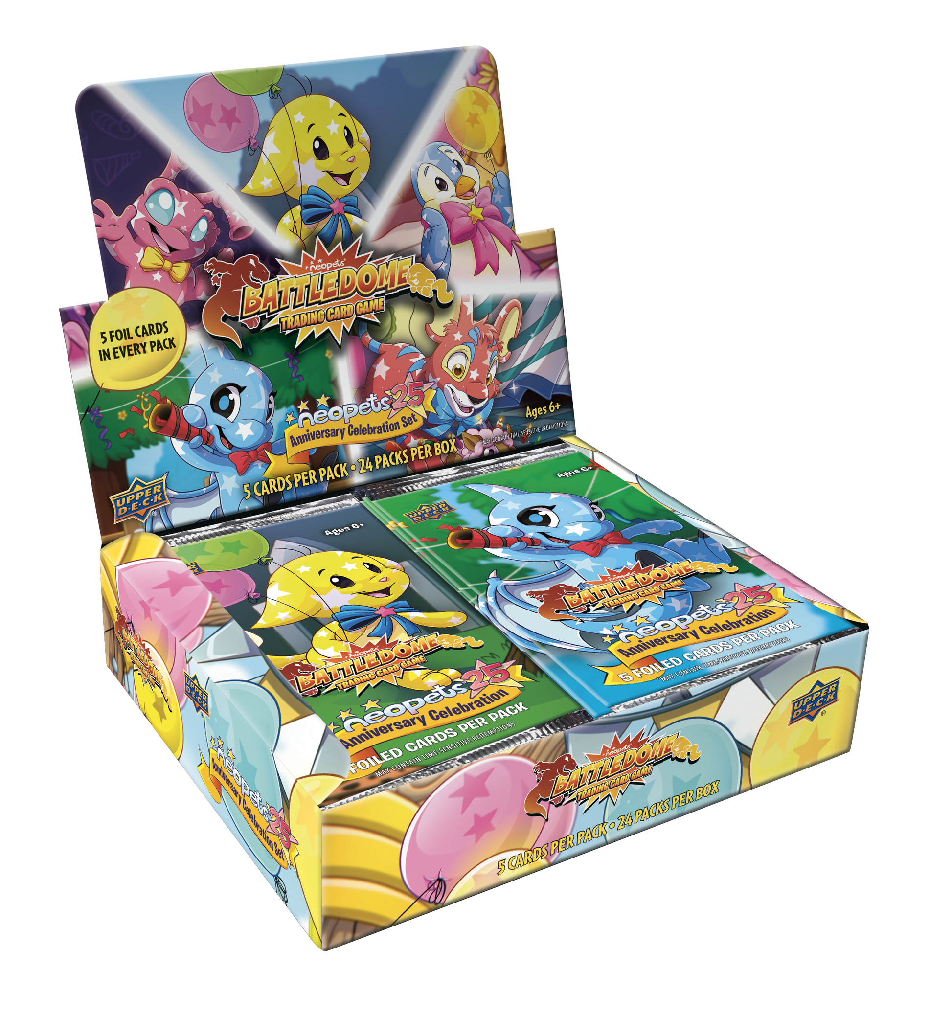 Neopets Battledome TCG: 25th Anniversary - Booster Box Neopets Battledome TCG Upper Deck