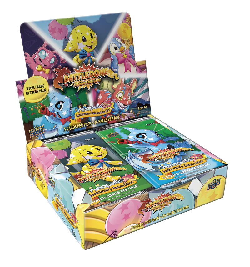 Neopets Battledome TCG: 25th Anniversary - Booster Box Neopets Battledome TCG Upper Deck