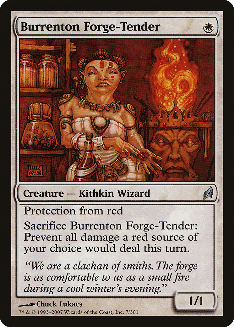 Burrenton Forge-Tender (LRW-007) [Lorwyn] MTG Single Wizards of the Coast