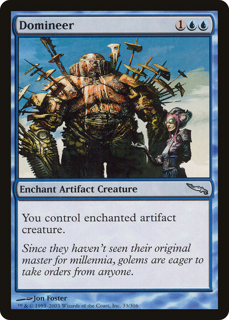 Domineer (MRD-033) [Mirrodin] Foil MTG Single Wizards of the Coast