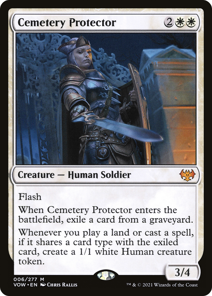 Cemetery Protector (VOW-006) [Innistrad: Crimson Vow] MTG Single Wizards of the Coast