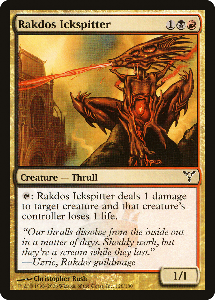 Rakdos Ickspitter (DIS-128) [Dissension] MTG Single Wizards of the Coast