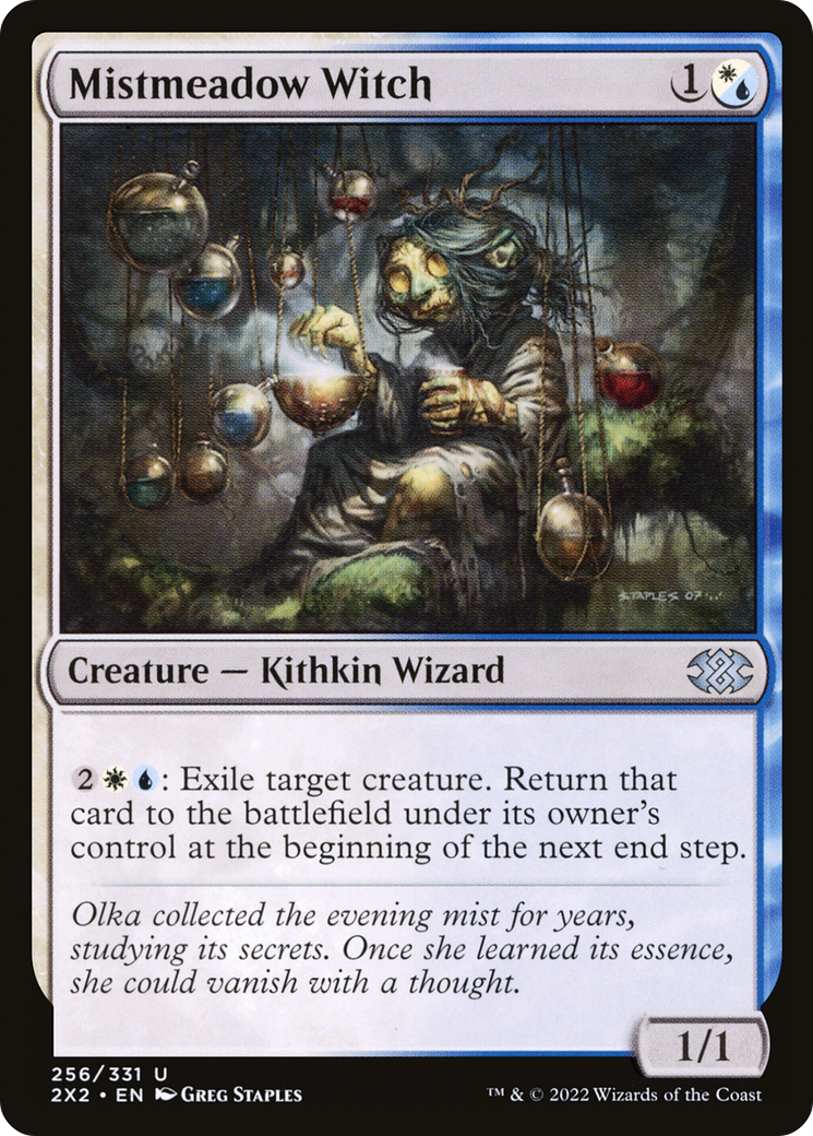 Mistmeadow Witch (2X2-256) [Double Masters 2022] MTG Single Wizards of the Coast