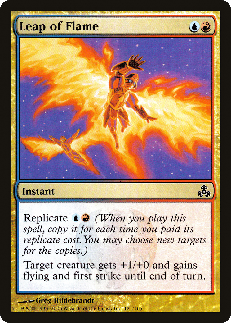 Leap of Flame (GPT-121) [Guildpact] MTG Single Wizards of the Coast
