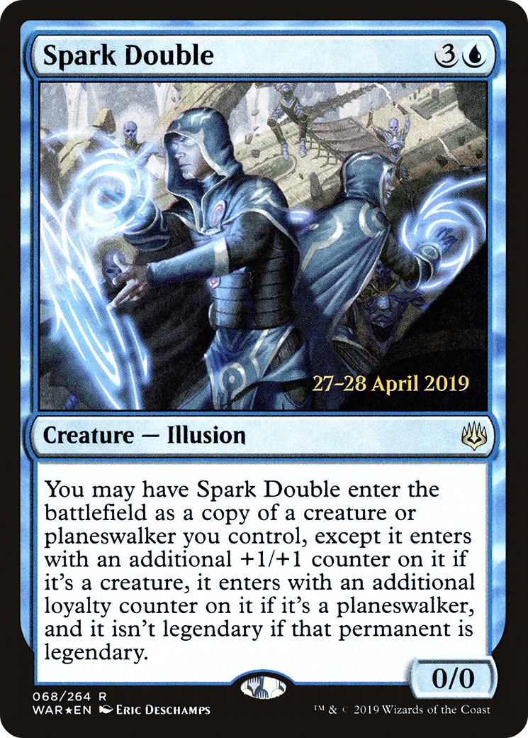 Spark Double (PRE-068) [War of the Spark Promos] Foil MTG Single Wizards of the Coast