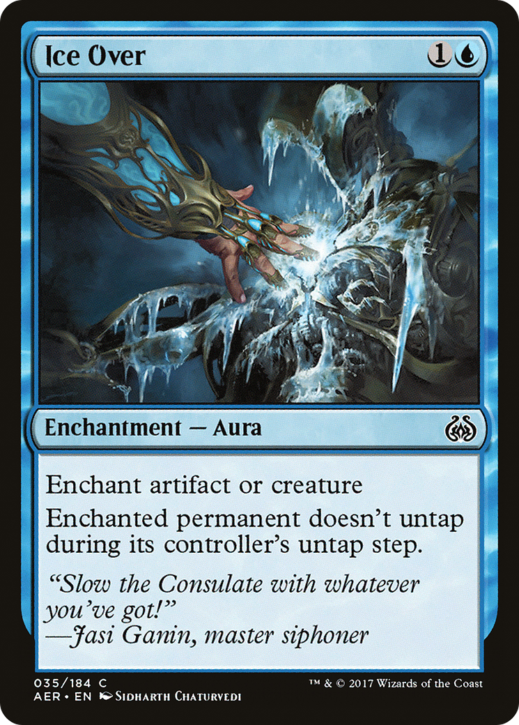 Ice Over (AER-035) [Aether Revolt] MTG Single Wizards of the Coast