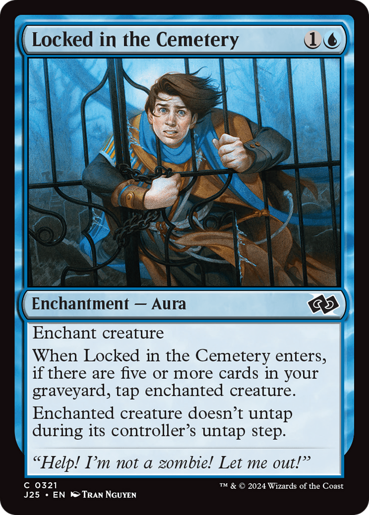 Locked in the Cemetery (J25-321) [Foundations Jumpstart] MTG Single Wizards of the Coast