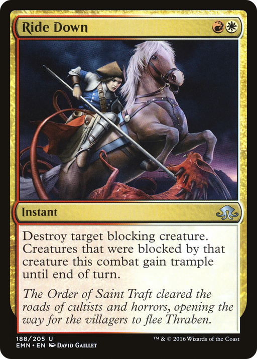 Ride Down (EMN-188) [Eldritch Moon] MTG Single Wizards of the Coast