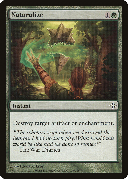 Naturalize (ROE-199) [Rise of the Eldrazi] MTG Single Wizards of the Coast