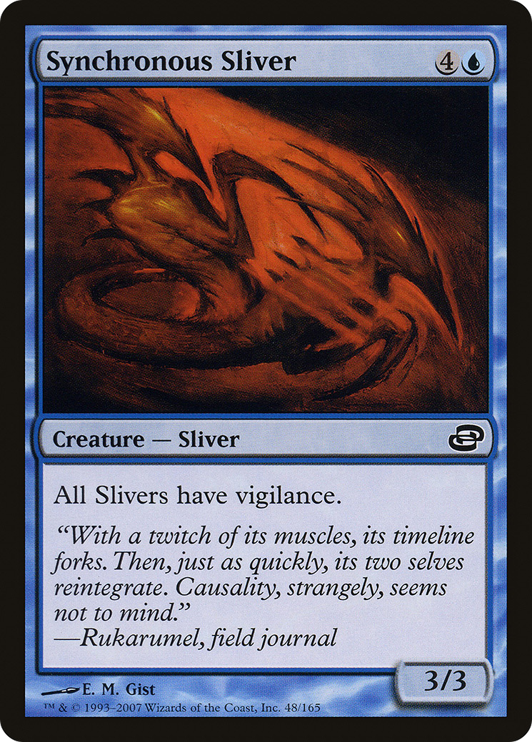 Synchronous Sliver (PLC-048) [Planar Chaos] MTG Single Planar Chaos
