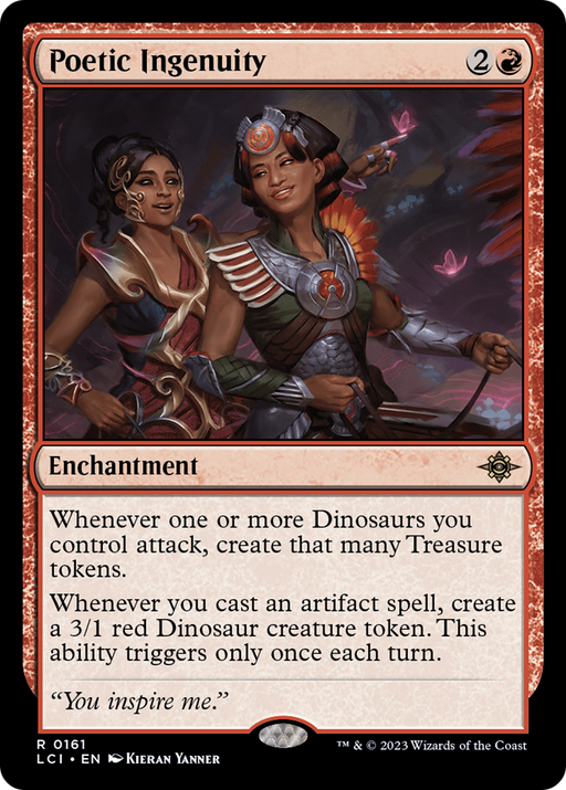 Poetic Ingenuity (LCI-161) [The Lost Caverns of Ixalan] MTG Single Wizards of the Coast