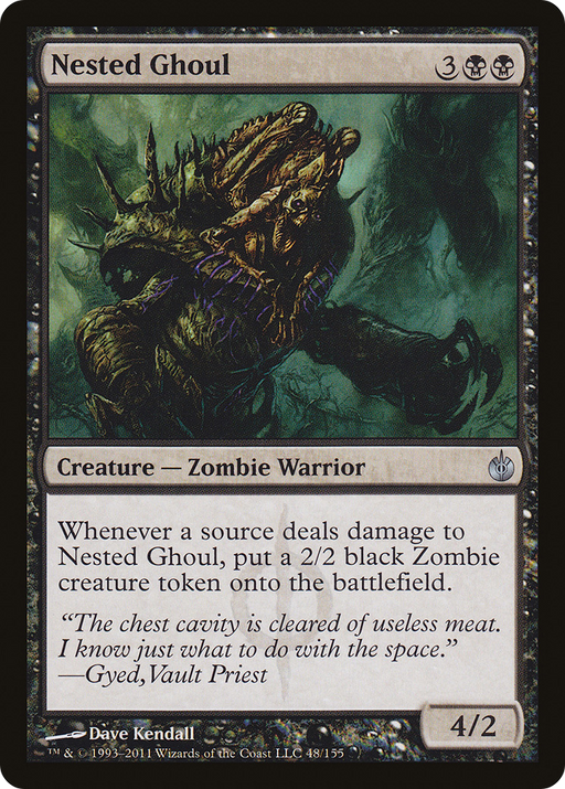 Nested Ghoul (MBS-048) [Mirrodin Besieged] MTG Single Wizards of the Coast