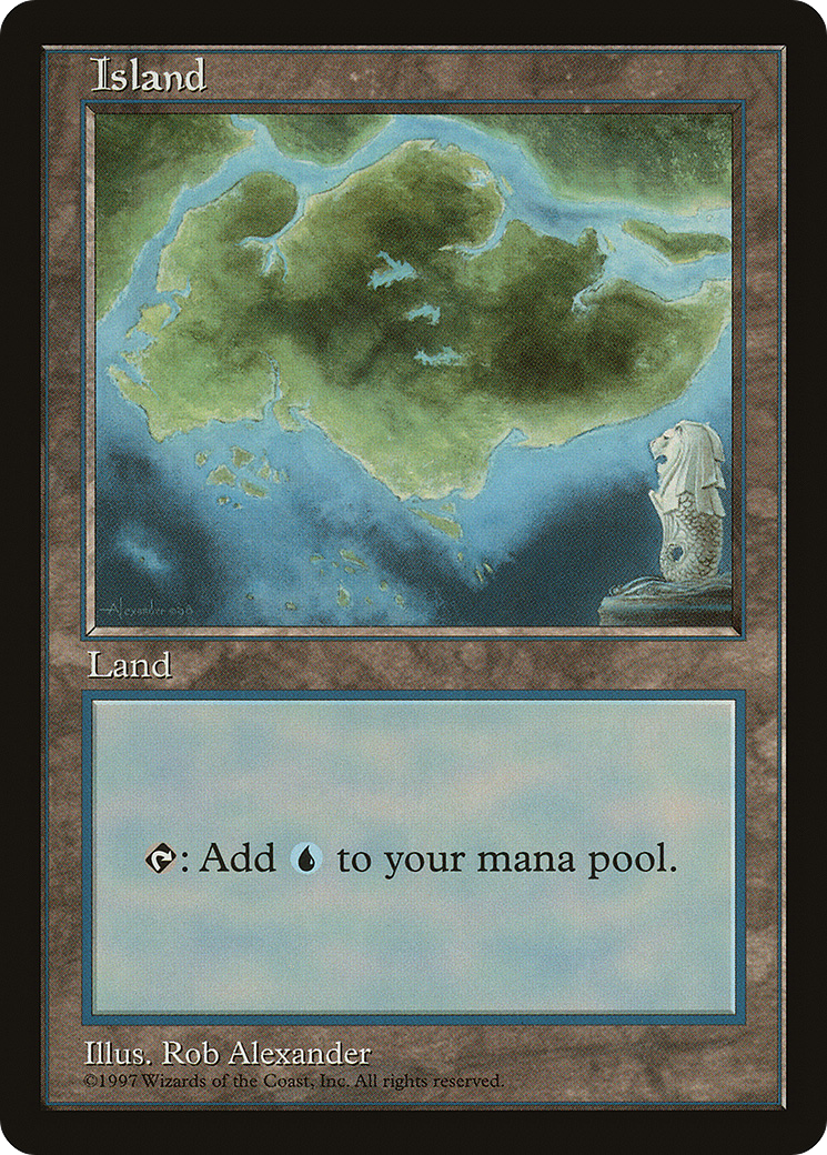 Island (APAC-012) [Misc] Asia Pacific Land Program MTG Single Wizards of the Coast