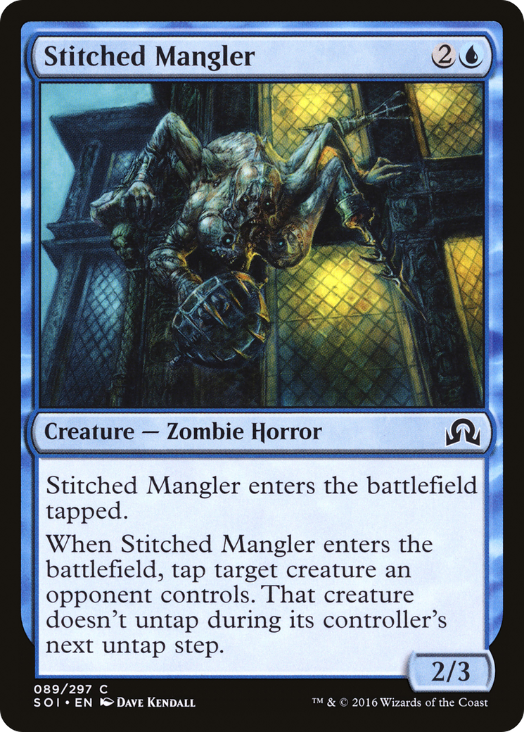 Stitched Mangler (SOI-089) [Shadows over Innistrad] Foil MTG Single Wizards of the Coast
