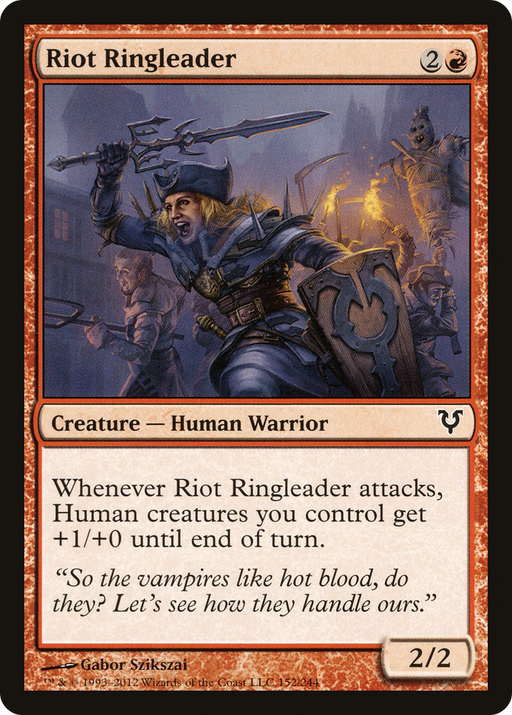 Riot Ringleader (AVR-152) [Avacyn Restored] MTG Single Wizards of the Coast