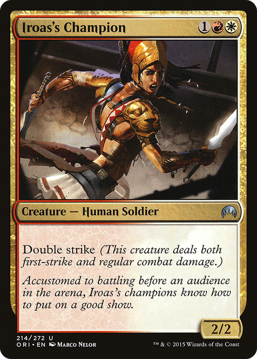 Iroas's Champion (ORI-214) [Magic Origins] MTG Single Wizards of the Coast
