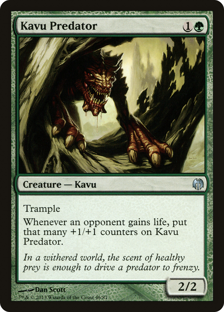Kavu Predator (DDL-046) [Misc] Duel Decks: Heroes vs. Monsters MTG Single Wizards of the Coast