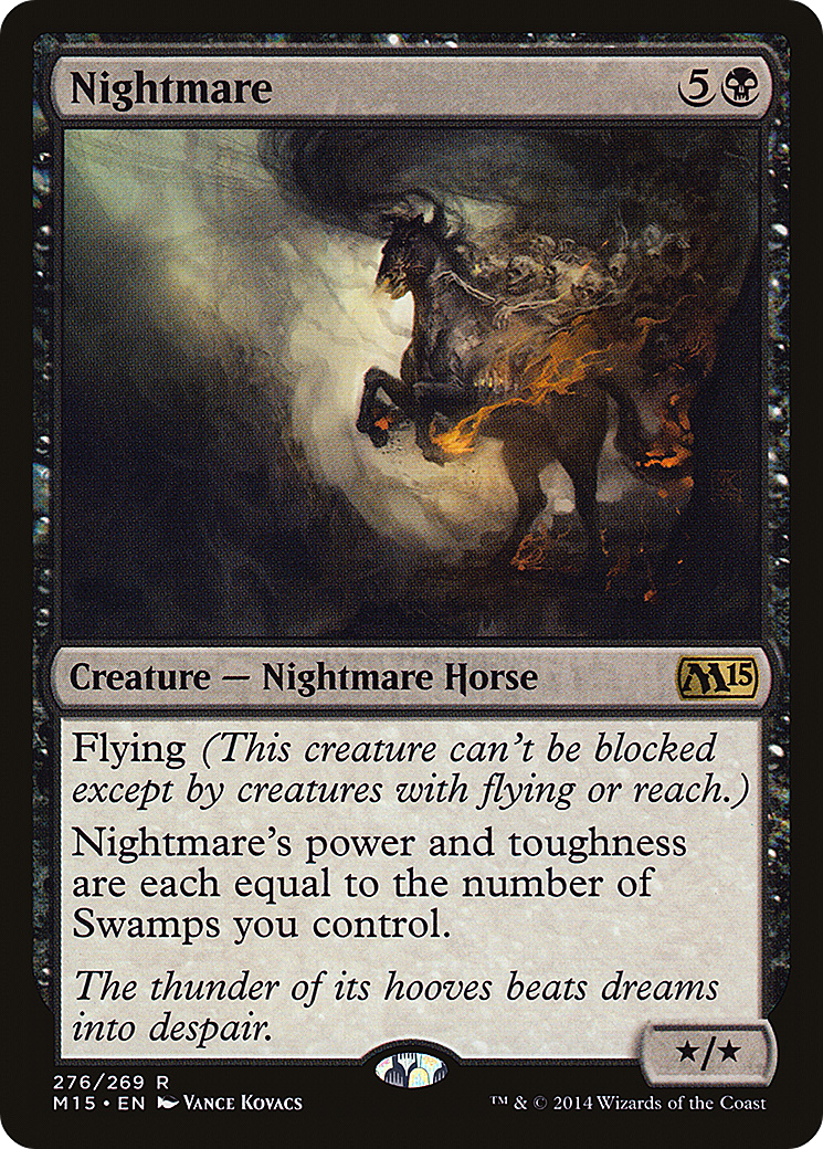 Nightmare (M15-276) [Magic 2015] MTG Single Wizards of the Coast