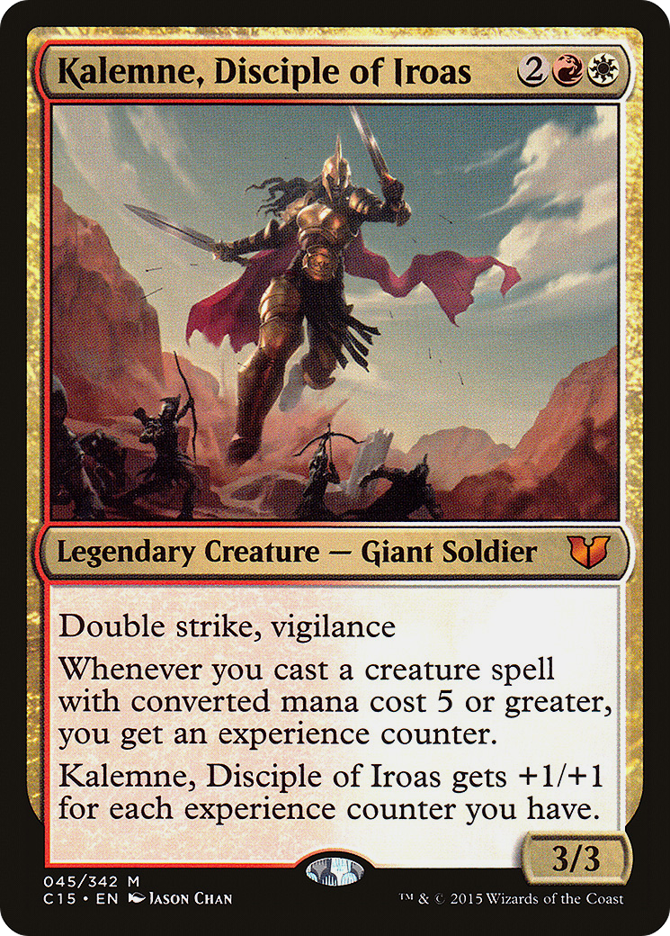 Kalemne, Disciple of Iroas (C15-045) [Commander 2015] MTG Single Wizards of the Coast