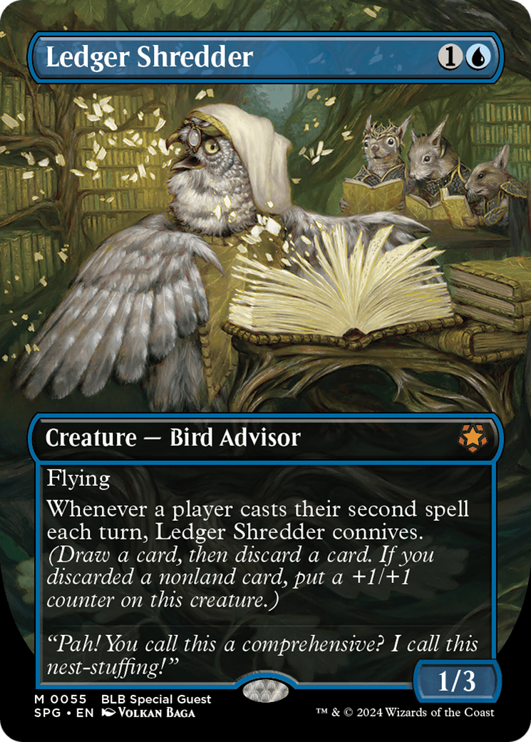 Ledger Shredder (SPG-055) [Special Guests] (Borderless) MTG Single Wizards of the Coast