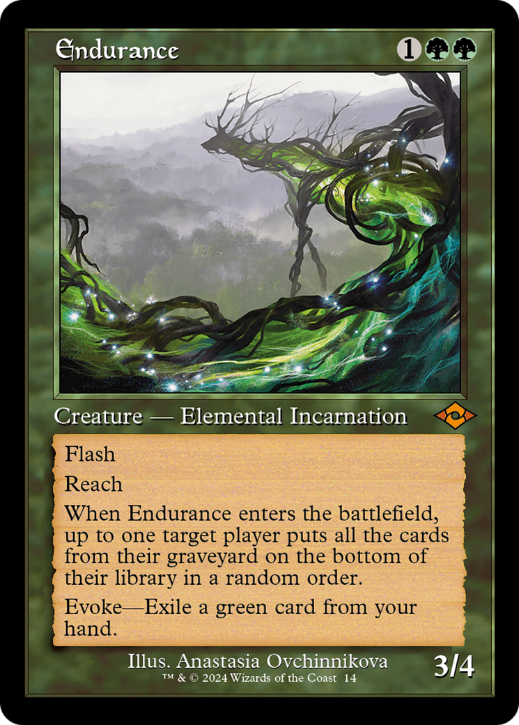 Endurance (MH2-014) [Modern Horizons 2 Timeshifts] Foil MTG Single Wizards of the Coast