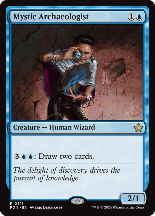 Mystic Archaeologist (FDN-511) [Foundations] MTG Single Wizards of the Coast